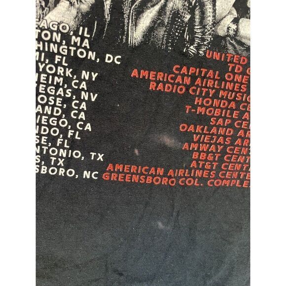 Inmortal Aventura Tour 2020 Graphic T-shirt Women Small Black Short Sleeve Music - Picture 6 of 8